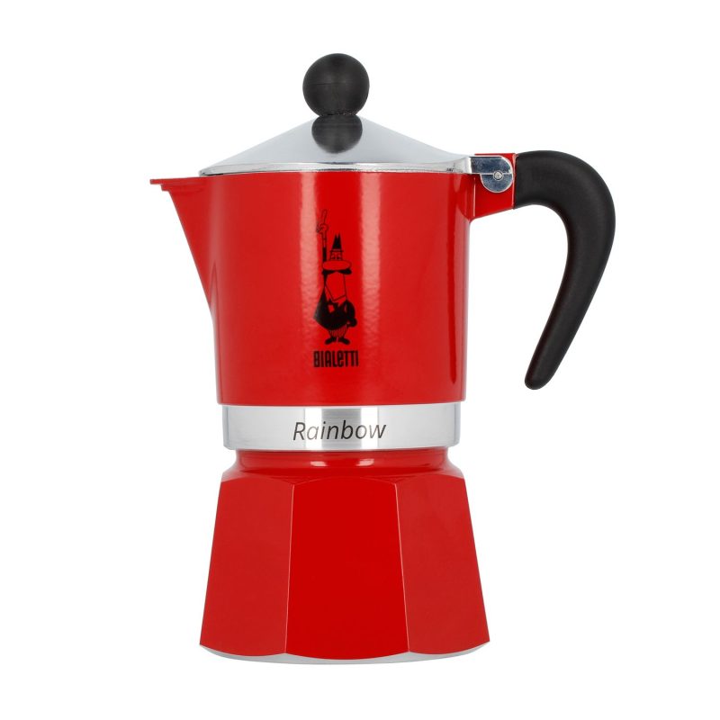 Bialetti Rainbow Crvena za 3 šoljice
