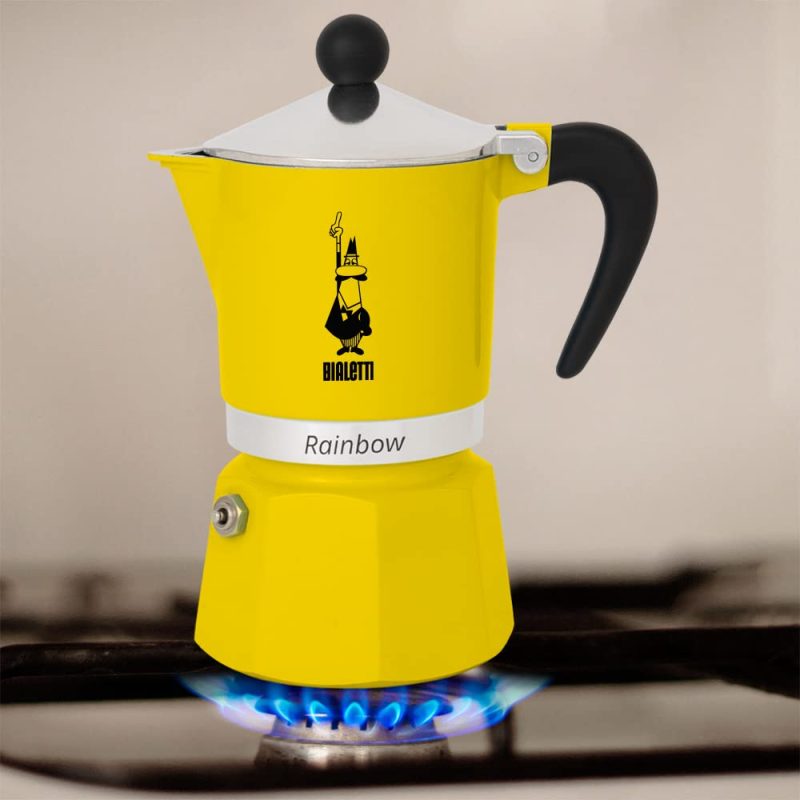 Bialetti Rainbow Žuta za 3 šoljice